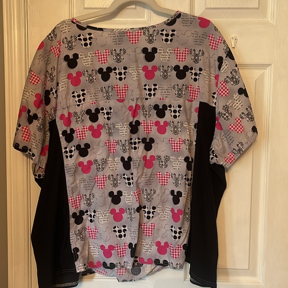 Mickey Mouse Scrub top - Picture 2 of 2